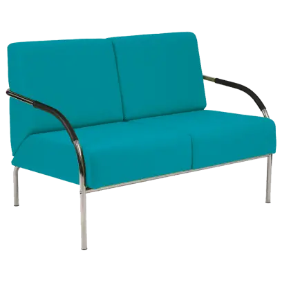 SPA 2 chrom, koženka AN 078 - koženka tyrkysová